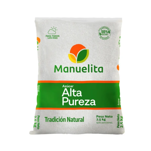 Azúcar Manuelita Alta Pureza x2.5kg