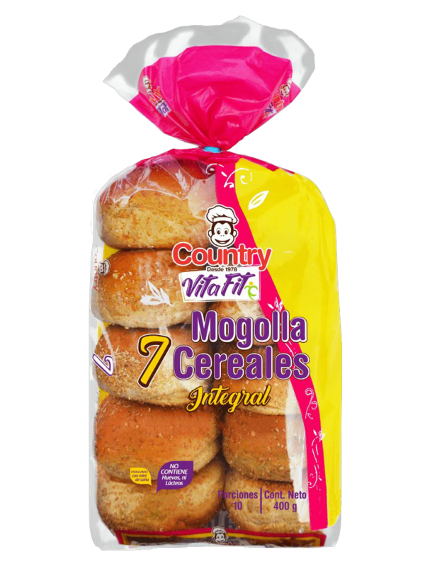Mogolla 7 Cereales Integral El Country x400gr