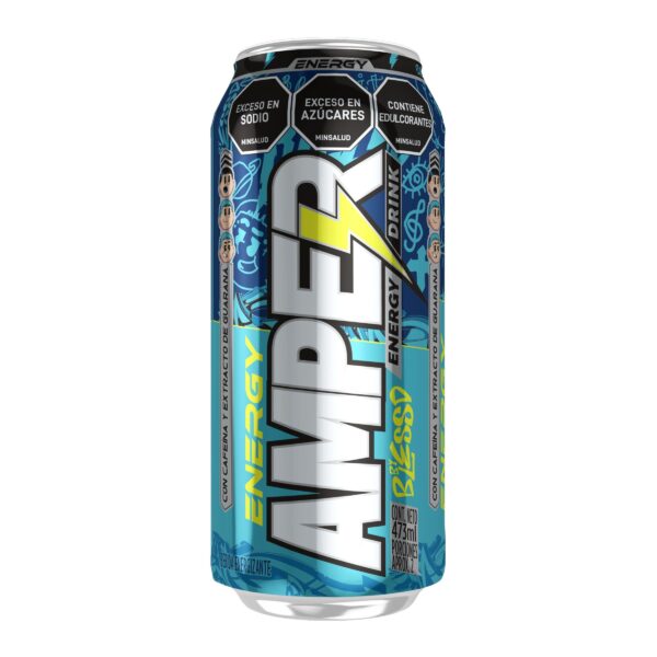 Bebida Energizante Amper Blue Lata x473ml