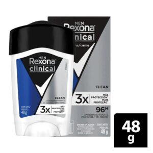 Desodorante Rexona Clinical Clean En Crema x48gr