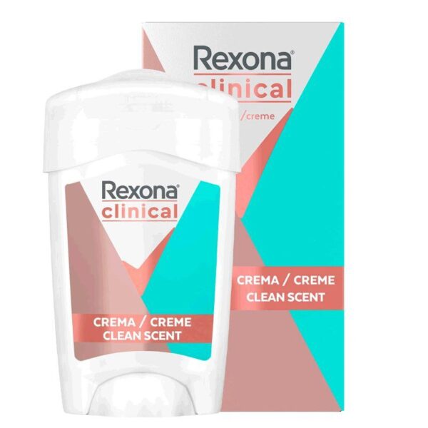 Desodorante Rexona Clinical Clean Scent En Crema x48gr