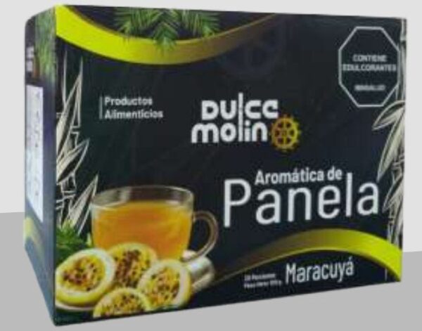 Aromática De Panela Dulce Molino Sabor Maracuyá *20 x18g