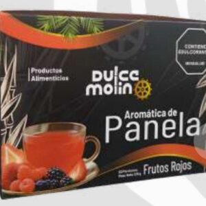 Aromática De Panela Dulce Molino Sabor Frutos Rojos *20 x18g