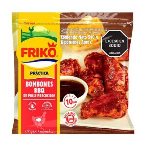 Friko Bombones BBQ De Pollo Precocidos x 500 g