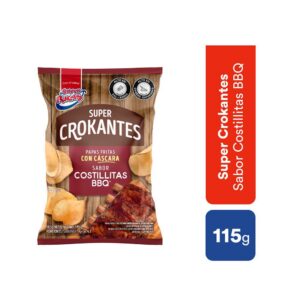 Papas Super Crokantes Sabor Costillitas BBQ X115g