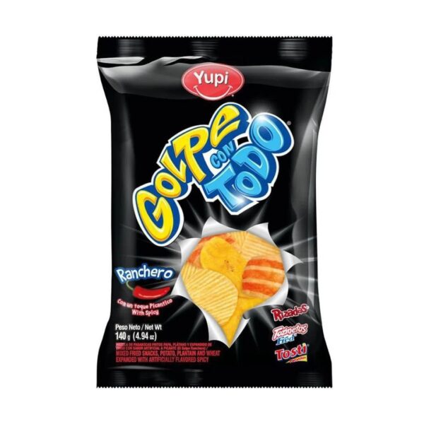 Golpe Con Todo Yupi Sabor Ranchero x60g