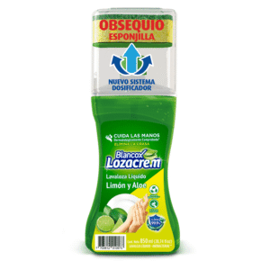 Lavaloza Blancox Lozacrem Liquido Limón y Aloe x850ml