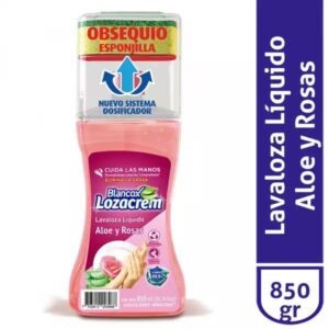 Lavaloza Blancox Lozacrem Liquido Aloe y Rosas x850ml
