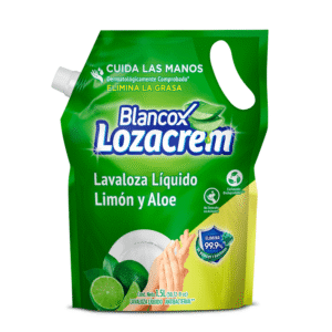 Lavaloza Blancox Lozacrem Liquido Limón y Aloe DoyPack x1.5L