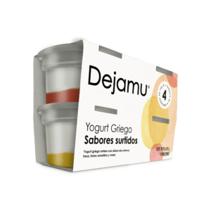 Yogurt Griego Dejamu Sabores Surtidos  4 Und x 160g C/U