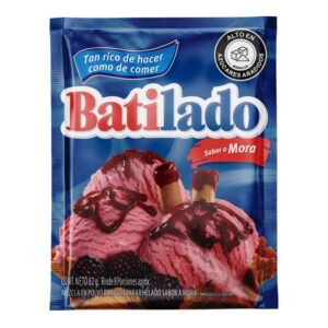 Mezcla Para Helado Batilado Sabor Mora x82g