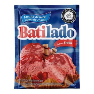 Mezcla Para Helado Batilado Sabor Fresa x82g