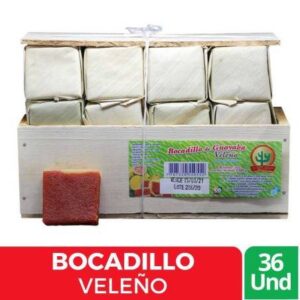 Bocadillo De Guayaba Veleño 36 Unds x1000g