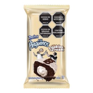 Pinguinos Marinela Bimbo Cookies & Cream 2 und x 80g