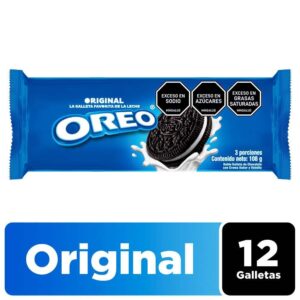 Tubo Galletas Oreo Original x108g