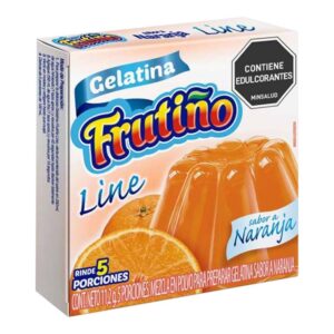 Gelatina Frutiño Line Sabor a Naranja x11,2g