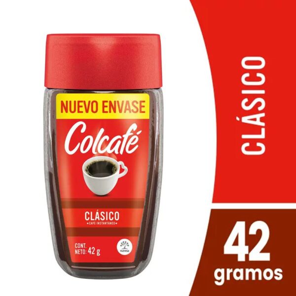 Café Colcafé Suave Clásico Instantáneo x42g