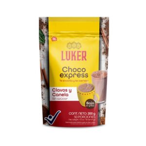 Chocolate Luker Choco Express Clavos y Canela En Polvo DP x200g
