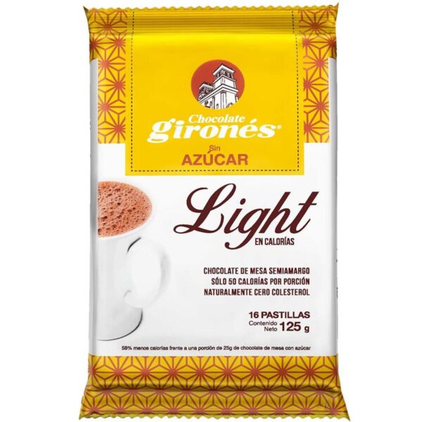 Chocolate Girones Sin Azúcar x125g