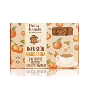 Infusión Doña Panela Mandarina 48 Cubos x300g