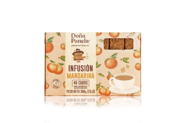 Infusión Doña Panela Mandarina 48 Cubos x300g