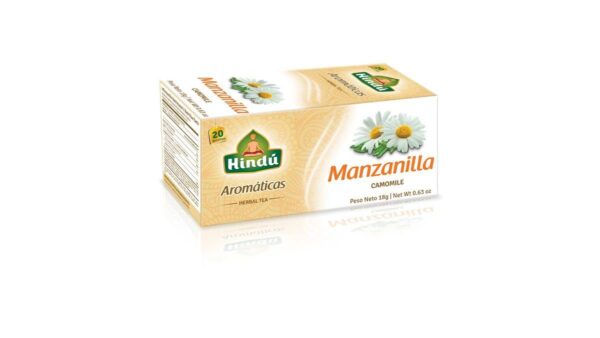 Hindú Aromáticas Manzanilla x20 Bolsitas *18g