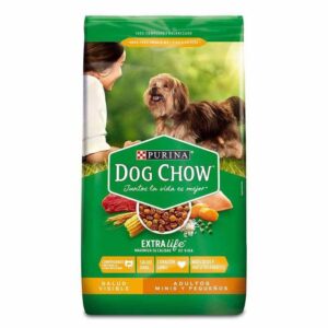 Dog Chow Adultos Minis y Pequeños Con Carne y Pollo x2kg
