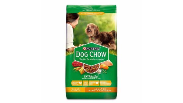 Dog Chow Adultos Minis y Pequeños Con Carne y Pollo x2kg