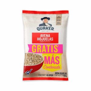 Avena Quaker En Hojuelas x1100g