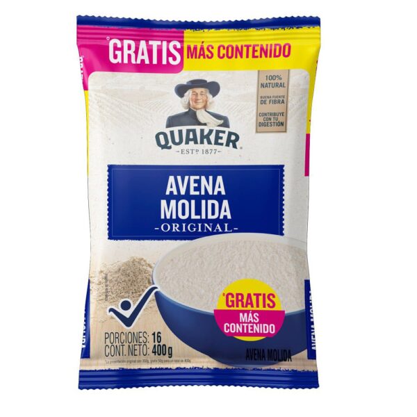 Avena Molida Quaker Original x400G