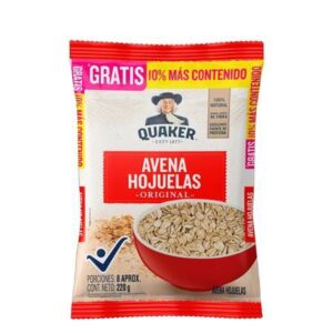 Avena En Hojuelas Quaker Original x220g