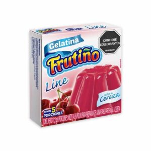 Gelatina Frutiño Line Sabor a Cereza x11,2g