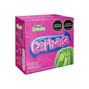 Gelatina Gel'Hada Sabor Limón x35g