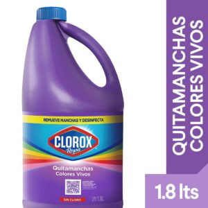 Quitamanchas Clorox Ropa Colores Vivos x1.8L