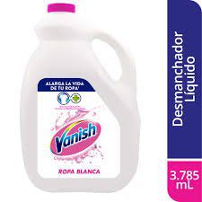 Desmanchador Vanish Para Ropa Blanca Líquido x3.785ml