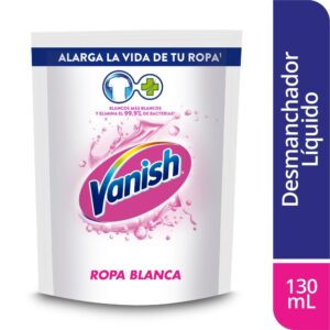 Desmanchador En Gel Vanish Para Ropa Blanca Líquido x130ml