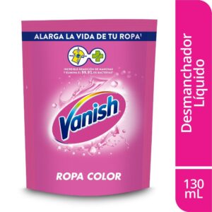 Desmanchador En Gel Vanish Para Ropa Color Líquido x130ml