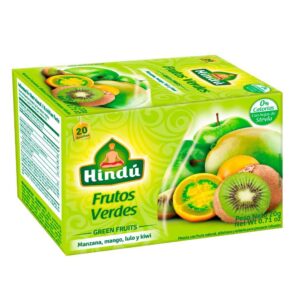 Hindú Té Frutos Verdes x20 Bolsitas *26g