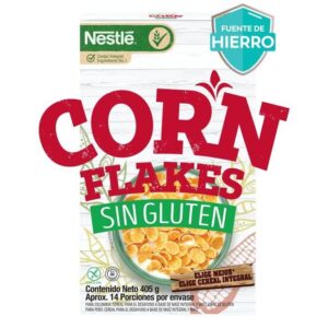 Cereal Nestlé Corn Flakes Sin Gluten Caja x405g