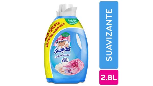 Suavizante Suavitel Fresca Primavera Duo 2x2.8L