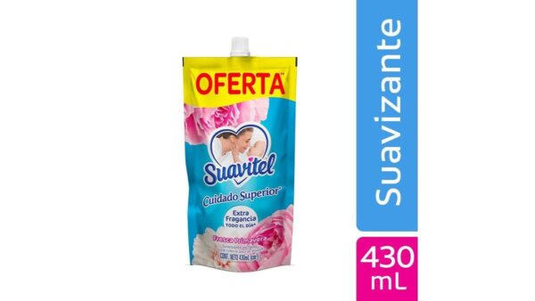 Suavizante Suavitel Fresca Primavera DoyPack x430ml