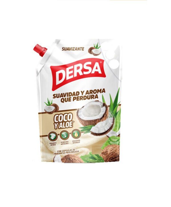Suavizante Dersa Coco y Aloe DoyPack x400ml