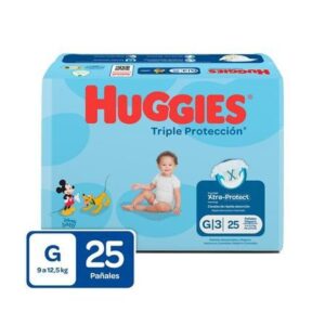 Pañales Huggies Triple Protección G3 x25Und