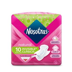 Toallas Protectoras Nosotras Invisible Clásica x30und