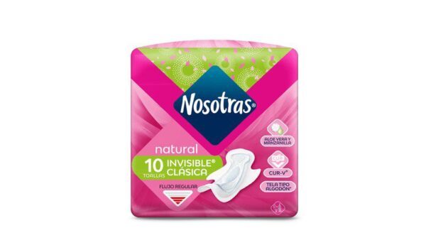 Toallas Protectoras Nosotras Invisible Clásica x30und