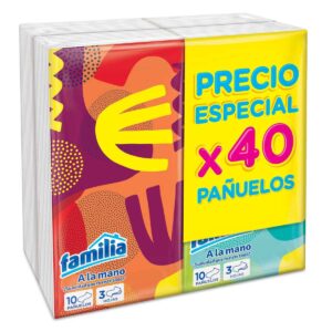 Pañitos Secos Familia Super Pack x40Und