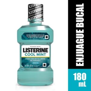 Enjuague Bucal Listerine Cool Mint x180ml