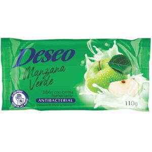 Jabón Para Piel Deseo Antibacterial Con Manzana Verde x110g