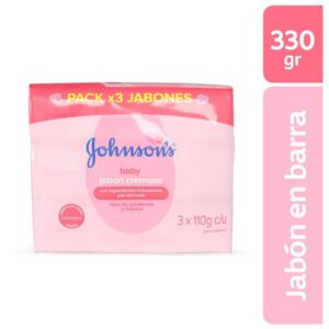 Jabón Para Bebé Johnson's Baby 3Und x110g (330g)
