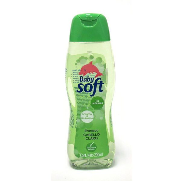Shampoo Baby Soft Cabello Claro Extracto De Manzanilla x400ml